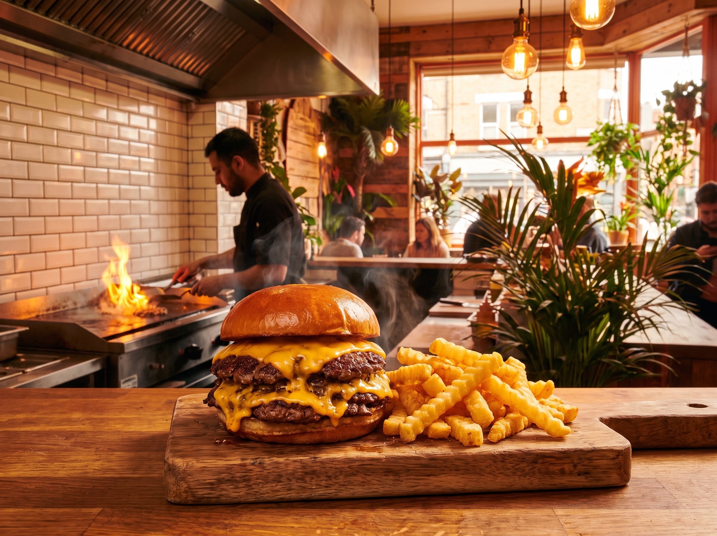 Burgers y americana