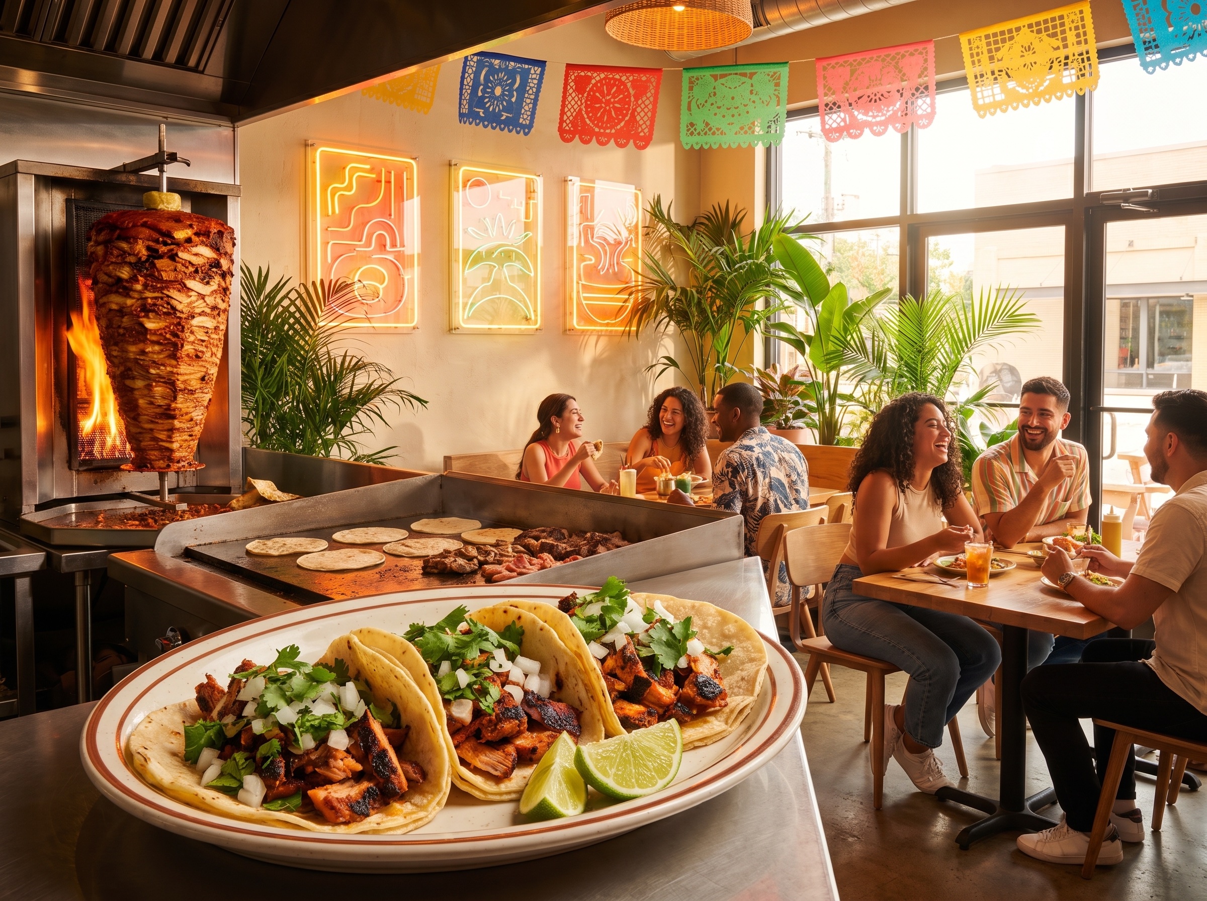 Mexicana y taquerías